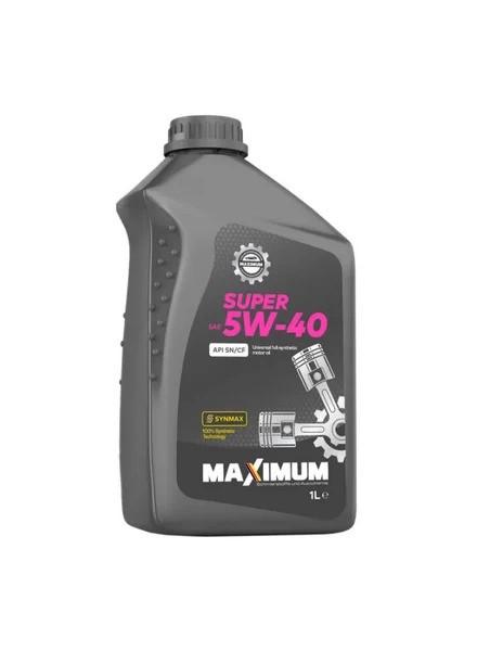 Ulei motor MAXIMUM 5W40 SN/CF 1l SUPER