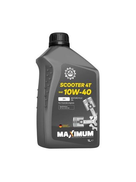 Моторное масло MAXIMUM 4T 10W40 1l  SCOOTER