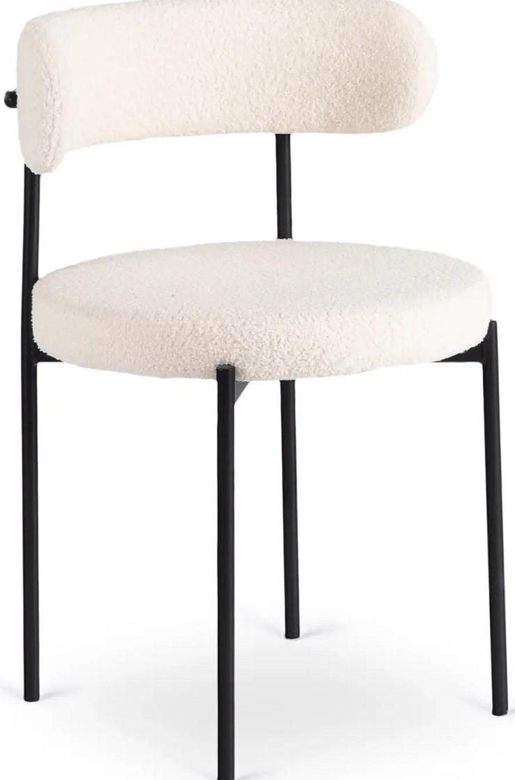 Стул Mebel Elite Tulsa Cream/Black