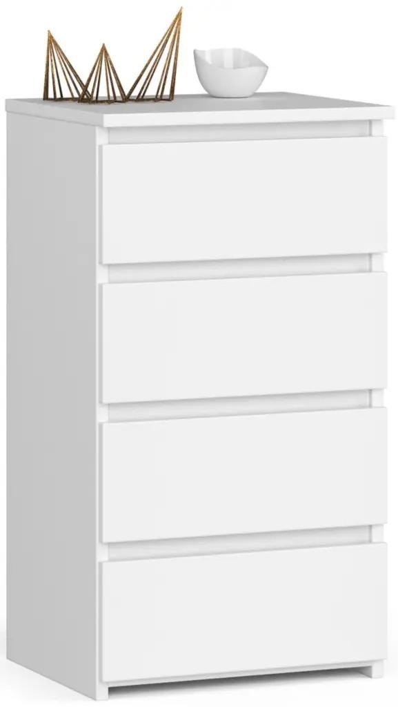 Comoda Akord CL4 40cm 4SZ White