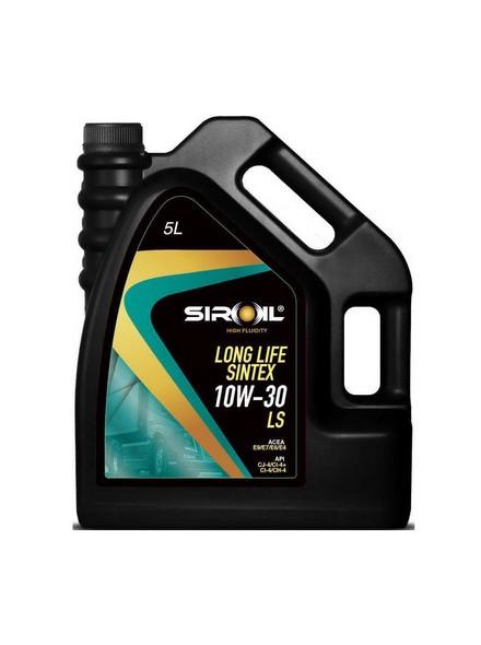 Моторное масло Siroil 10W30 5l API CJ-4/SN TRUCK LONG LIFE SINTEX LS