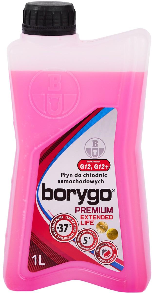 Антифриз Borygo Premium 1л G 12+. (красный)