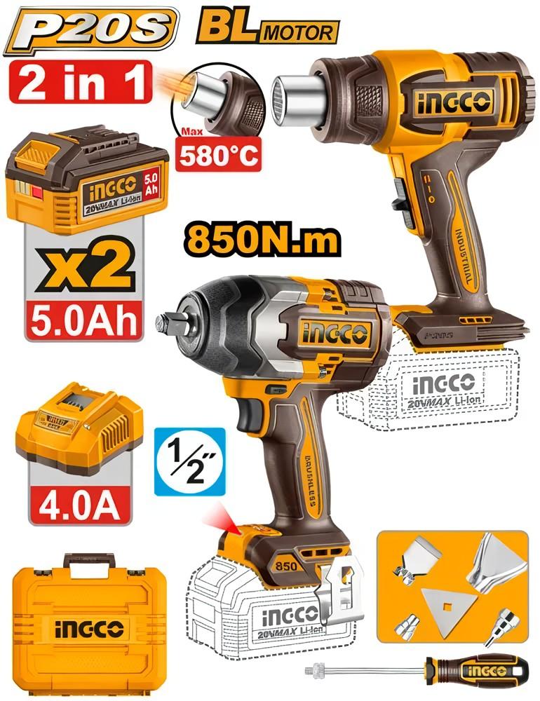 Набор электроинструментов INGCO COSLI260381