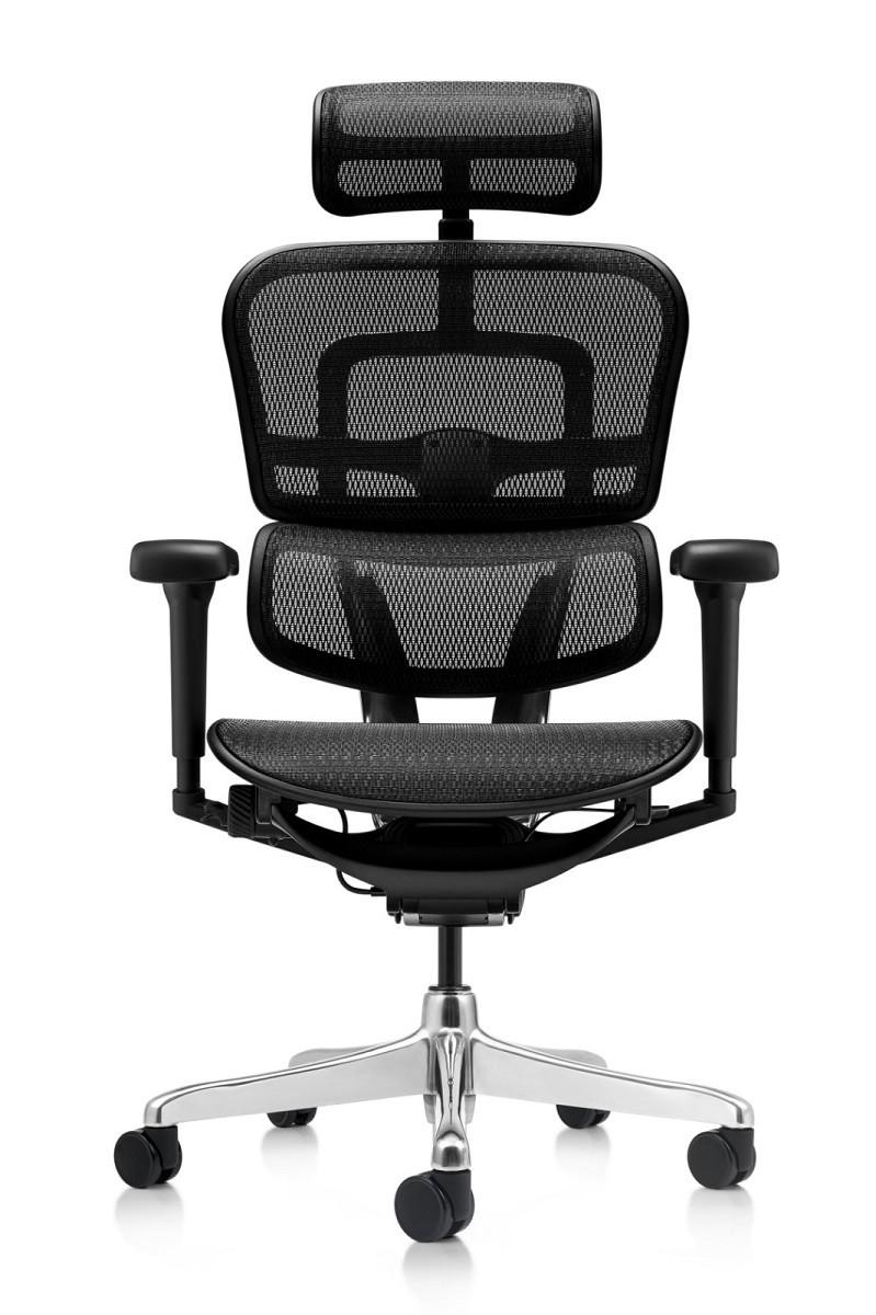 Fotoliu de birou Comfort Ergohuman Ultra Black T-168-B1 EHU-AB-HAM-4D