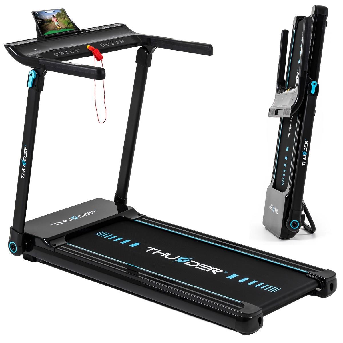 Banda de alergat Thunder ULTRA-BLACK