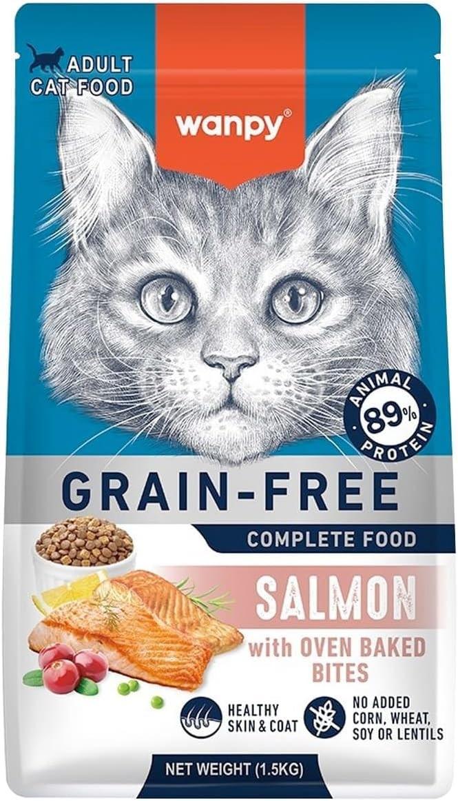 Сухой корм для кошек Wanpy Grain-Free Salmon PIWP-125