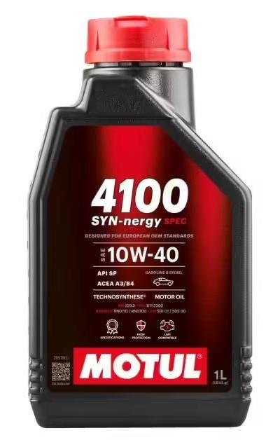 Моторное масло Motul 4100 SYN-nergy SPEC 10W-40 1л