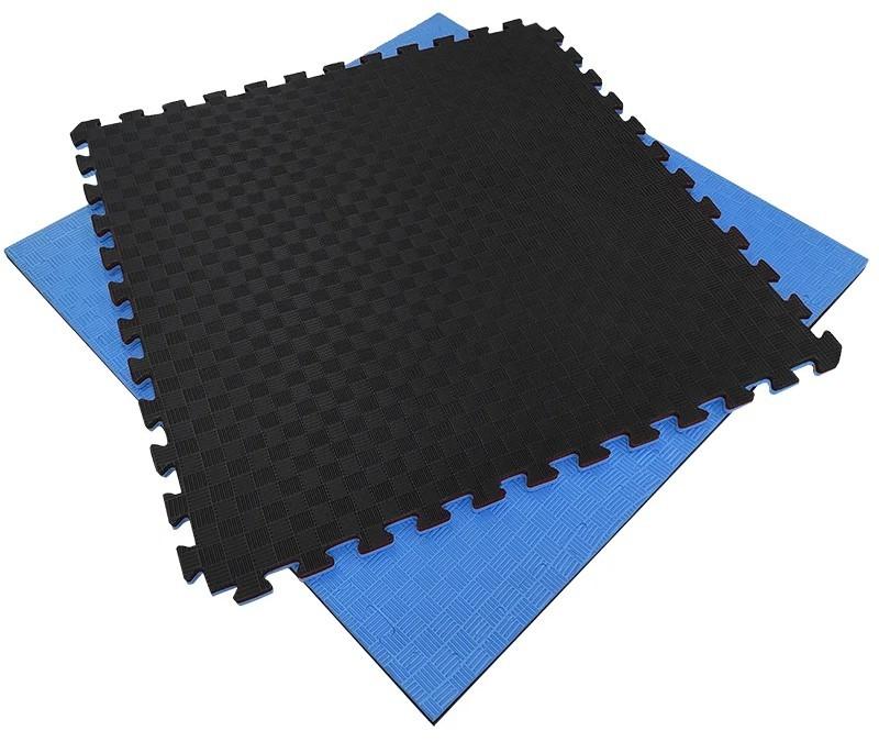 Спортивный мат VLM Puzzle 1x1 m Black/Blue
