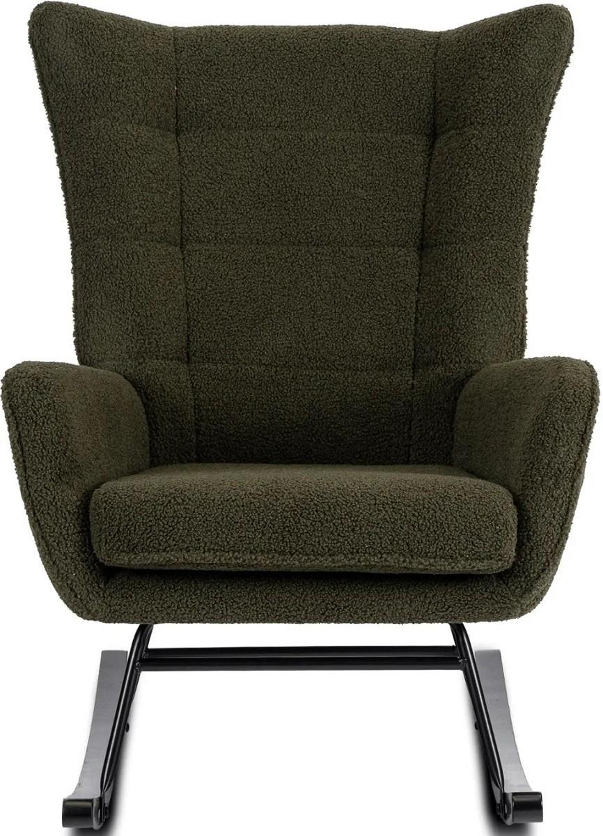 Fotoliu Mebel Elite Jackson Olive/Negru