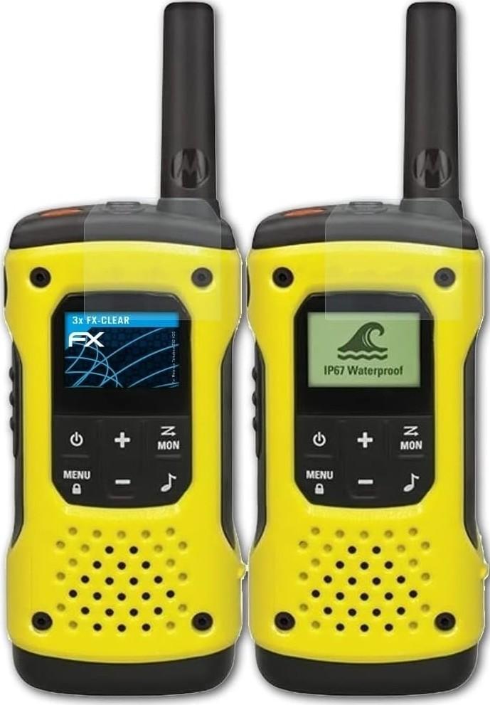 Statie radio рortabila Motorola Walkie-Talkie TalkAbout T92 H2O Yellow/Black (2023 edition)