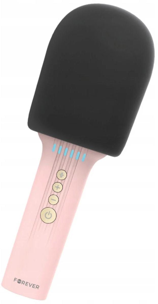 Микрофон вокальный Forever BMS-500 Bluetooth Pink