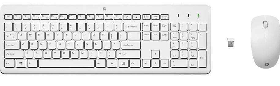 Set tastatura + Mouse HP 230 White (En/Rus)
