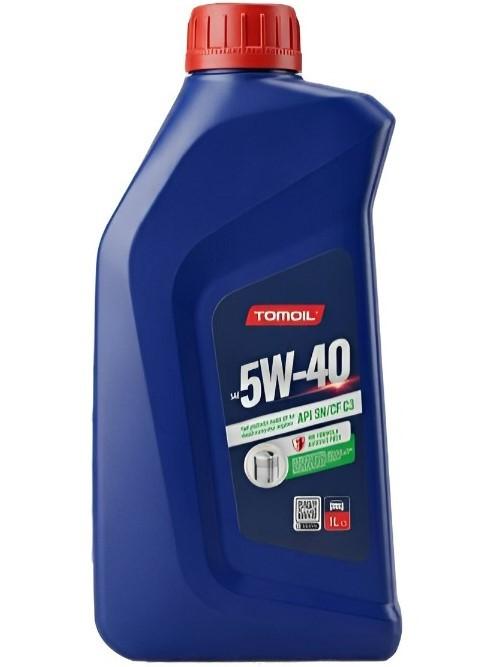 Ulei motor Tomoil SAE 5W40 SN/CF C3 1L