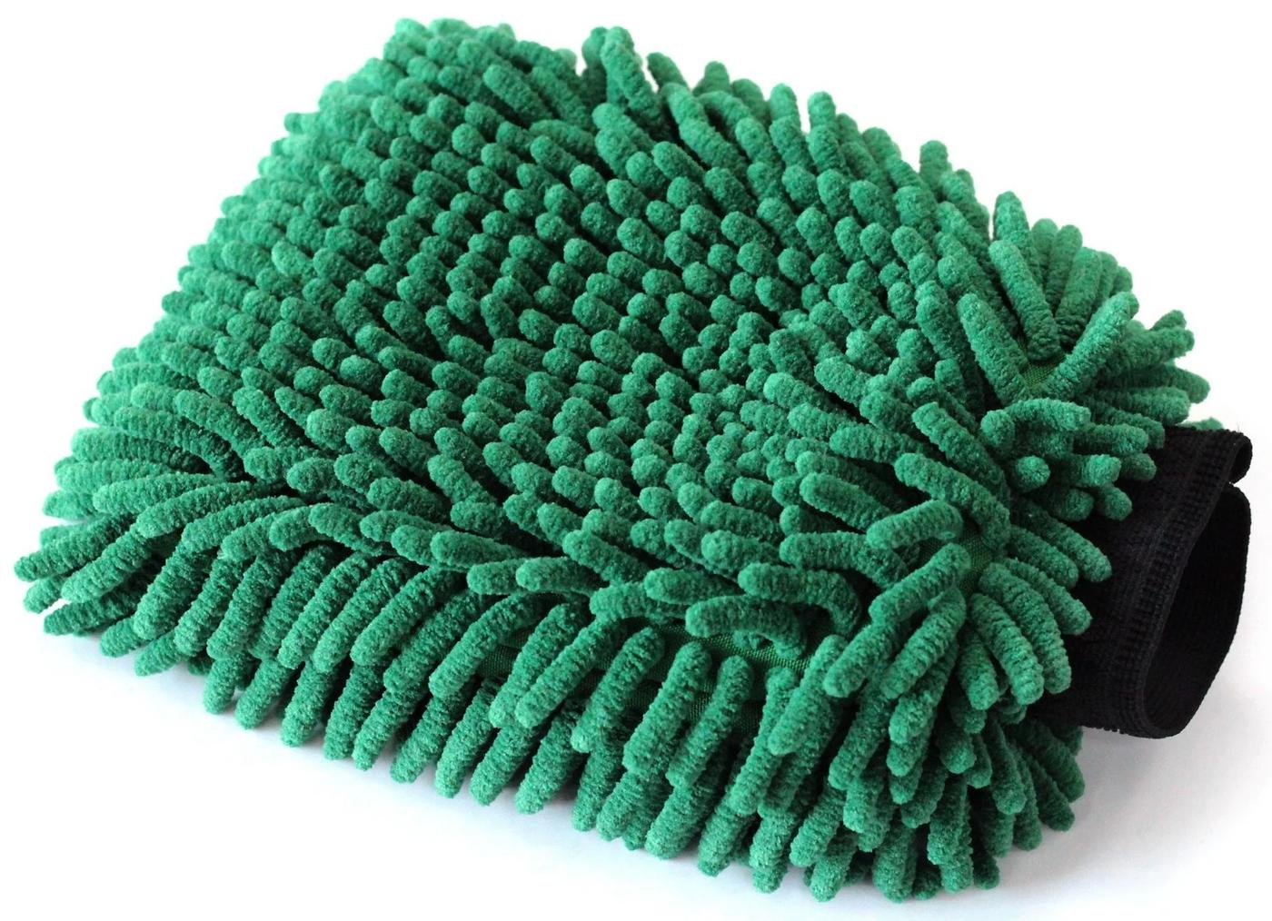 Очистка кузова MaxShine 1120003G Micro Chenille Wash Mitt Green