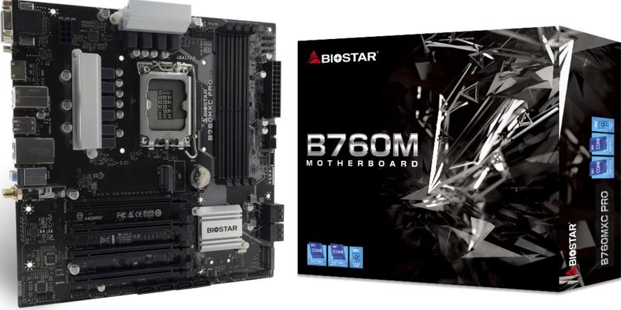 Placa de baza Biostar B760MXC PRO