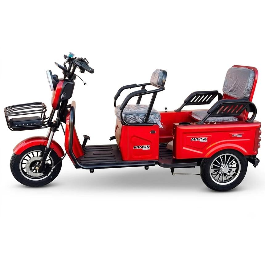 Электрический трицикл Minsk ELECTRO TR-RMO-2000RC Red