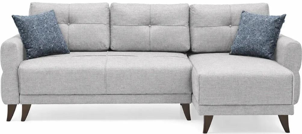 Canapea coltar Dogtas MILA dreapta GK2125 226x142 Gri Deschis