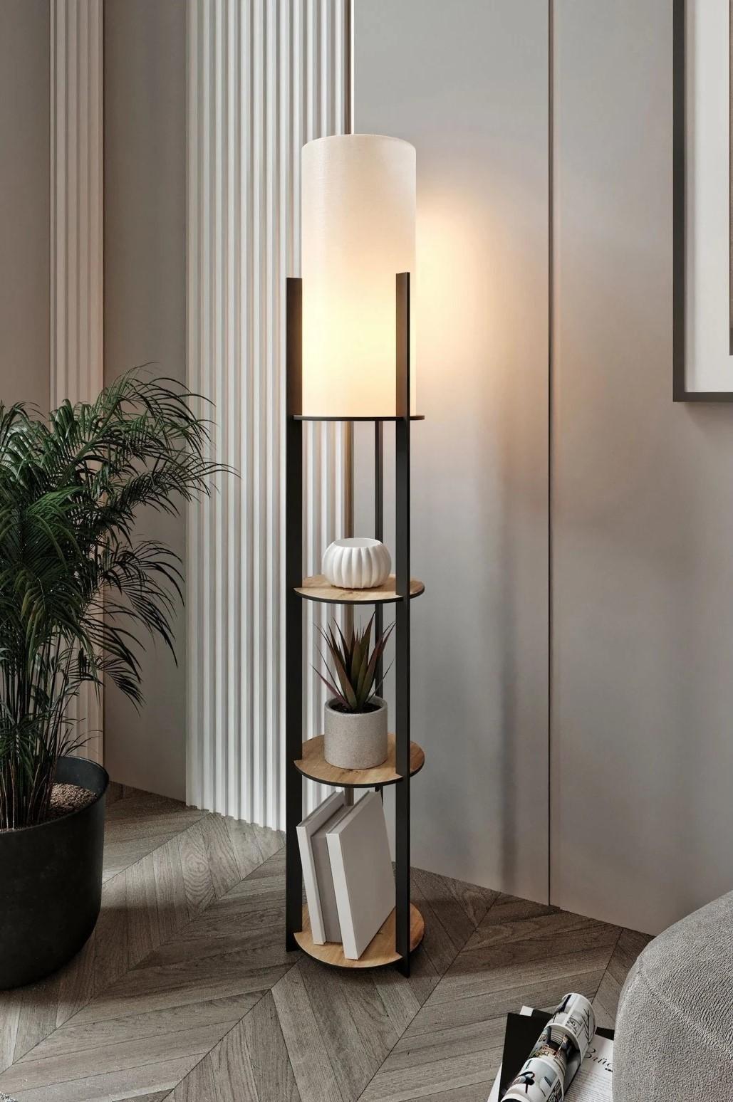 Торшер Opviq Radiante Oak