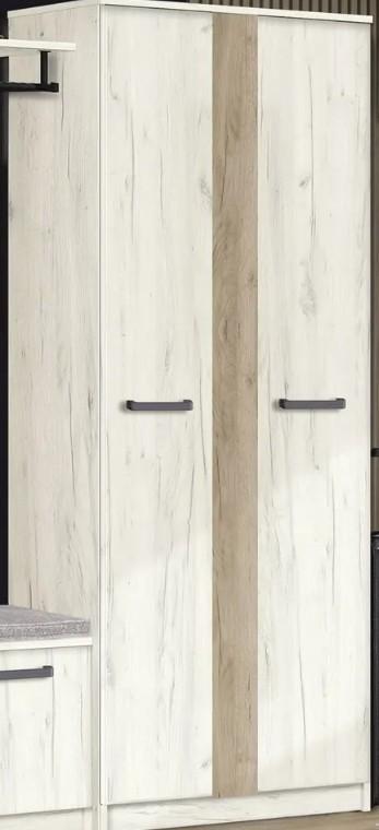 Dulap Modern Karolina 70cm Craft Oak White/Craft Oak Gray