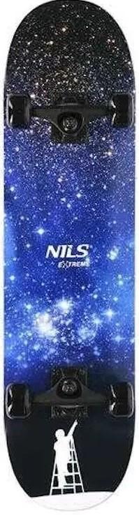 Skateboard NILS EXTREME CR3108SA Space Star Black/Blue