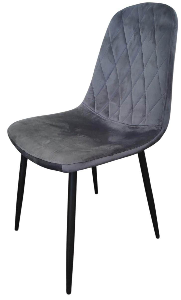 Scaun Kroll DC2-006 Velur Grey(Gri)/Grey(Gri)