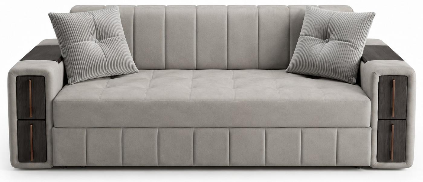 Диван StarM Nuvio (2.4 m) Серый