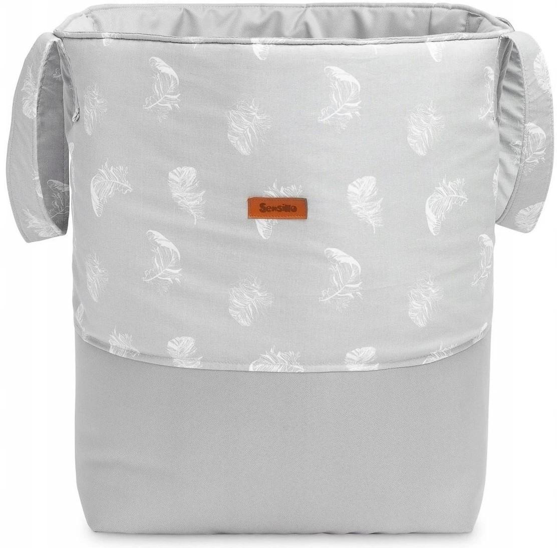 Cos pentru jucarii Sensillo Feathers Grey