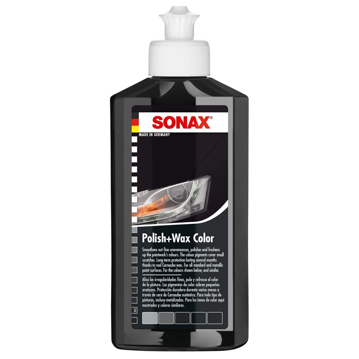 Очистка кузова Sonax Polish & Wax Color 250 мл