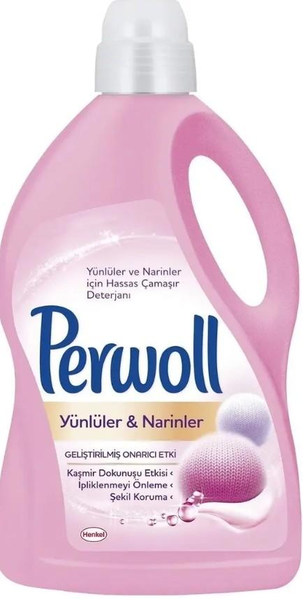 Гель для стирки Perwoll  Yenileme Delicate and Wool 4l