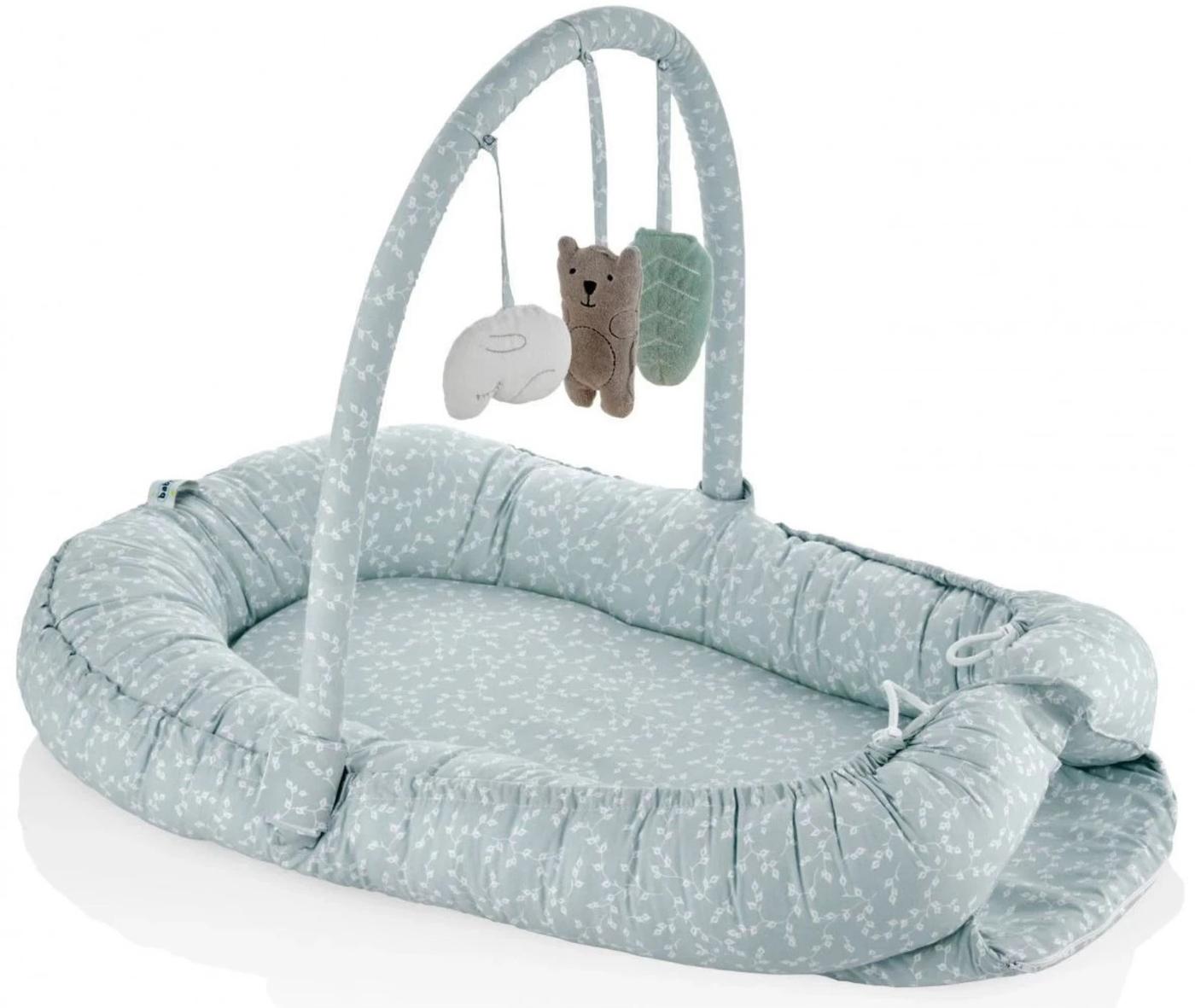 Гнездо для новорожденных BABYJEM Between Parents Green