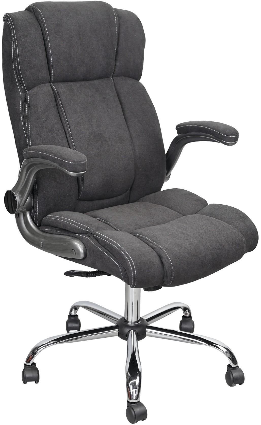 Fotoliu de birou DP BX-3702 Dark Grey/Stofă