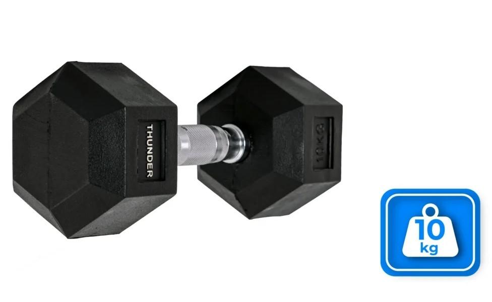Гантель Thunder HEXAGONAL DUMBBELLS 10kg