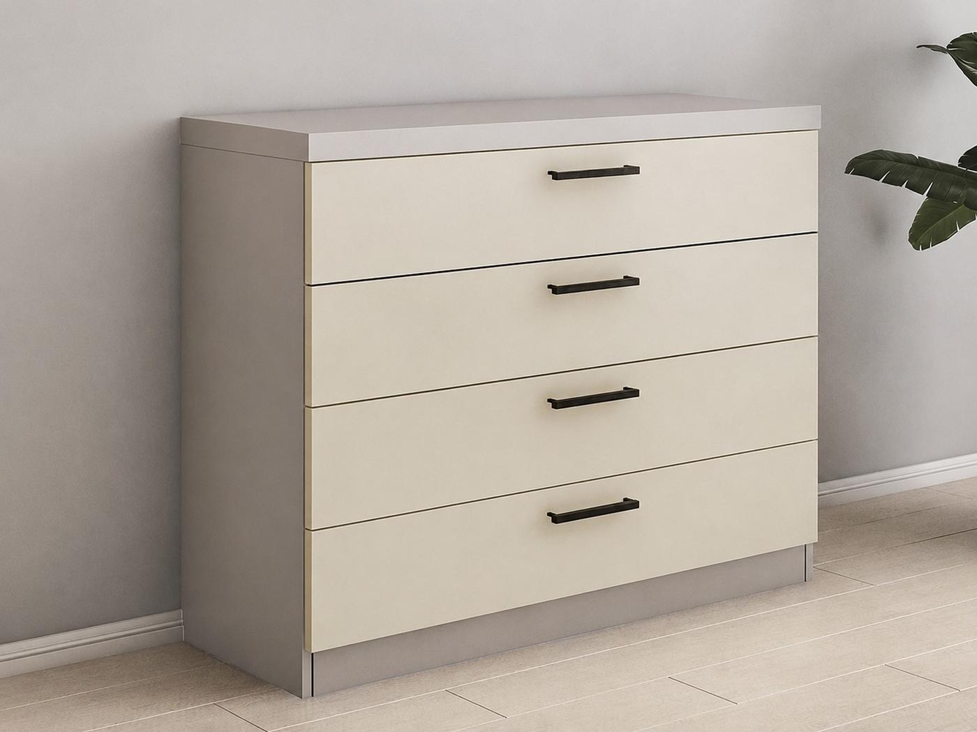 Comoda PS KT-90 (4 sert.) Toffi / Bej