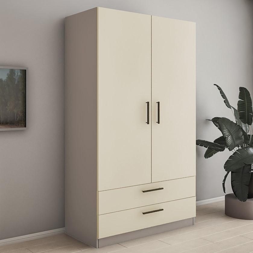 Dulap PS ST-120 (2 sert.) Toffi / Bej