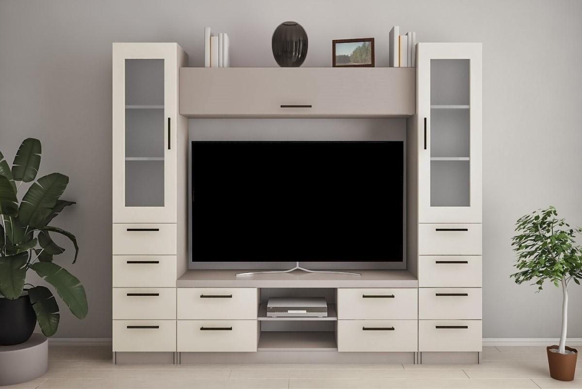 Стенка PS Т-6 (ТВ-1.5 м) 2.3 м Тоффи / Бежевый