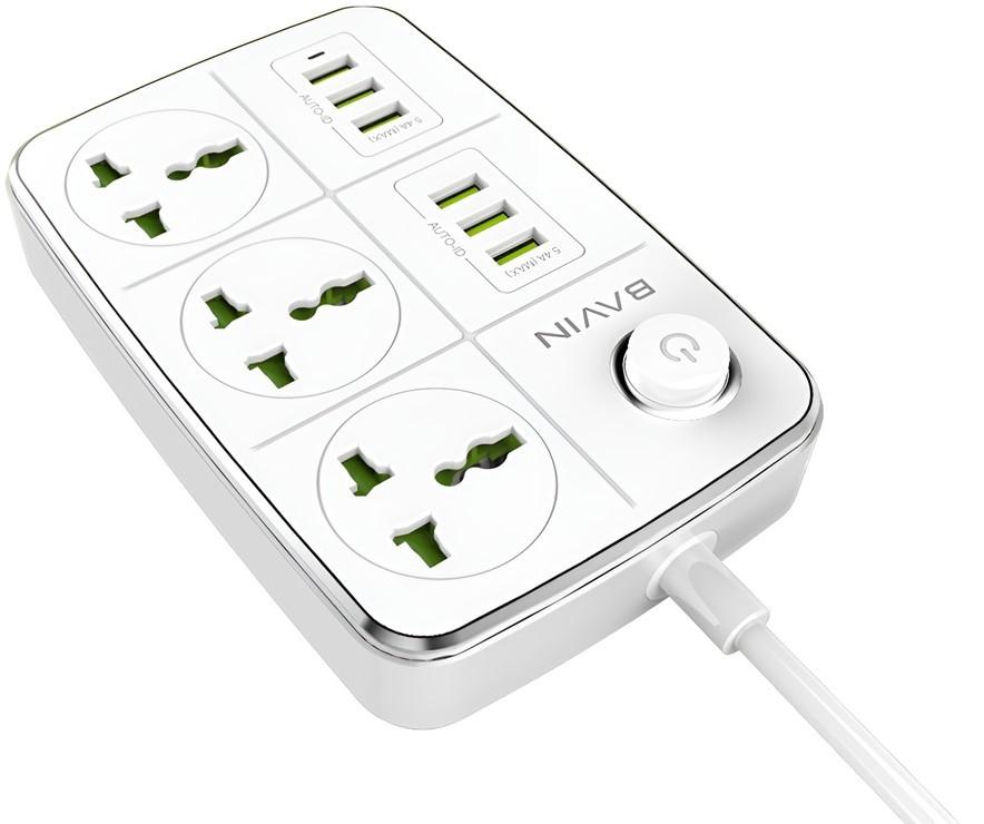 Сетевой фильтр BAVIN PC588-EU 1.5m White