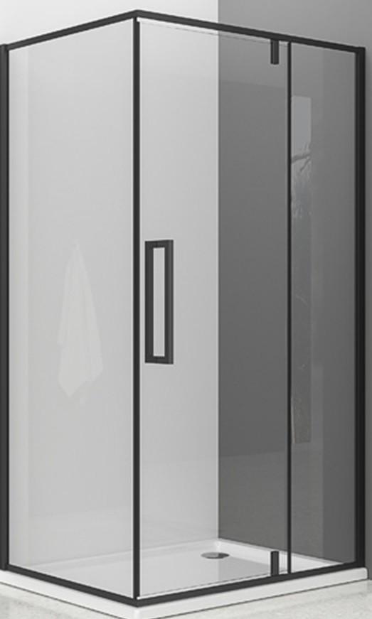 Cabina de dus Sanch DC/C3031 120x90x190+/bordură neagră