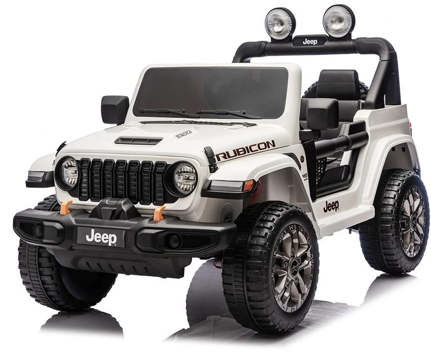 Maşină electrică Dake Jeep Wrangler Rubicon (JWR556/2 White)