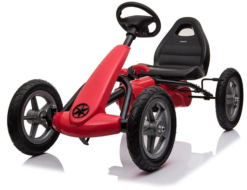 Kart cu pedale CAIDER Red 1904/3