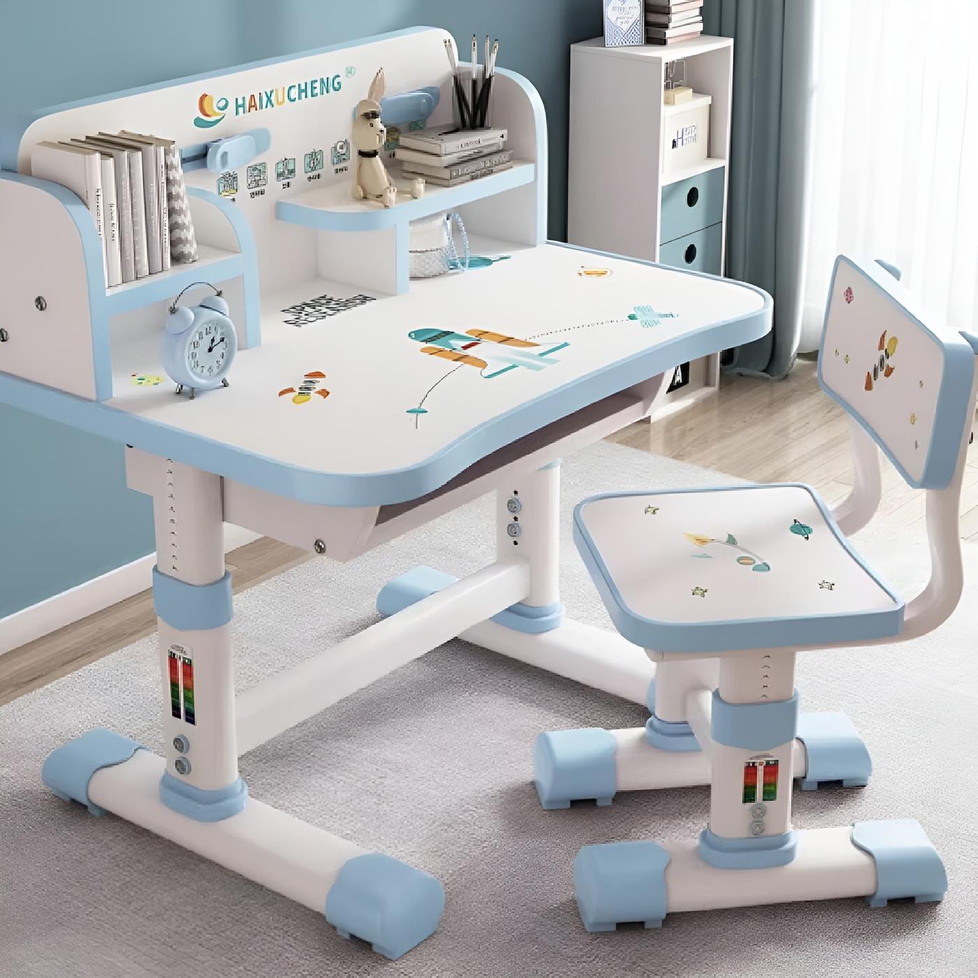 Masă de scris pentru copii CAIDER Blue 789613