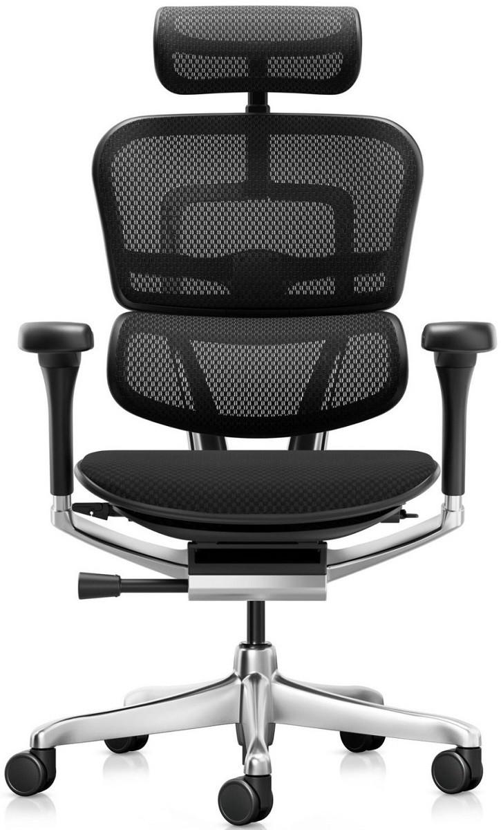 Fotoliu de birou Comfort Ergohuman Elite 2 Black (mesh/fabric)