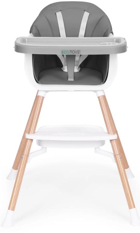 Стул трансформер для кормления Ecotoys HC508 Grey