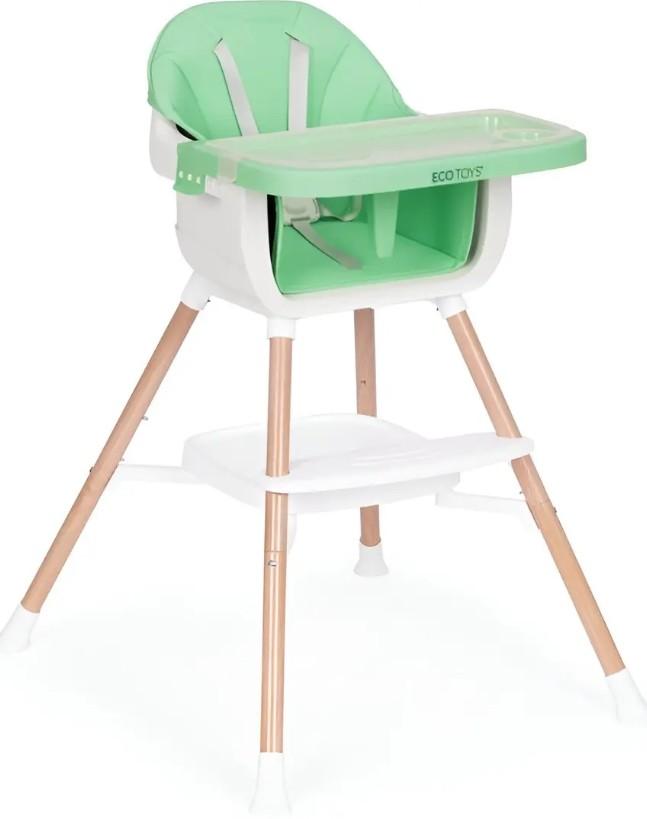 Стул трансформер для кормления Ecotoys HC508 Green