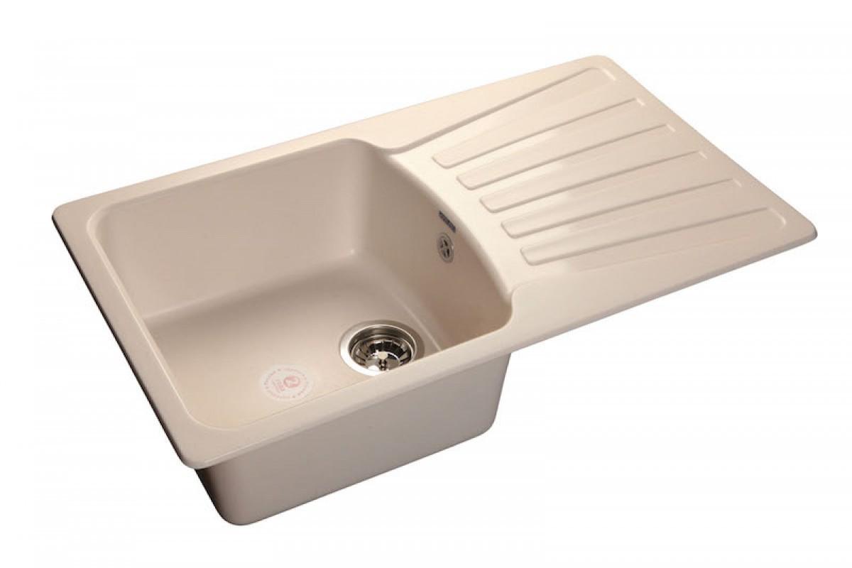 Кухонная мойка GranFest Standart GF-S850L White