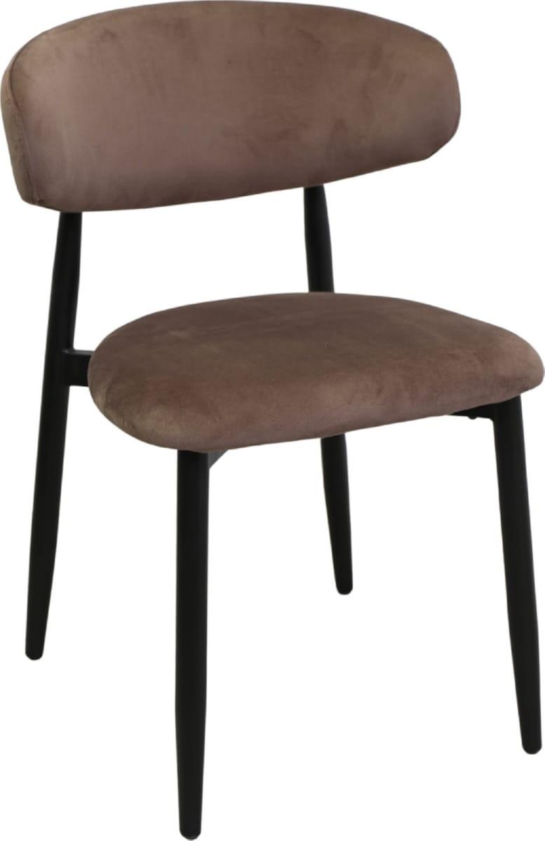 Стул DP Meridian (бархат) (HLR 49) Brown / Black