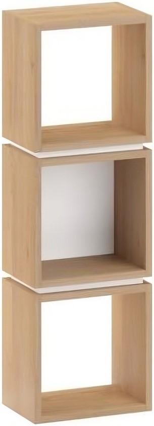 Стеллаж DECO Lofty 3 Sapphire Oak/White