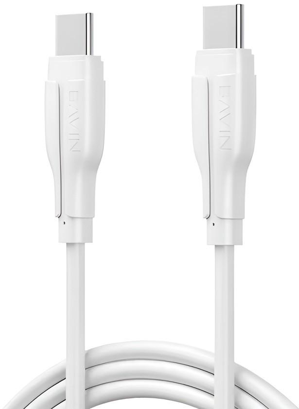 USB сablu BAVIN CB385TT Type-C to Type-C 1m White
