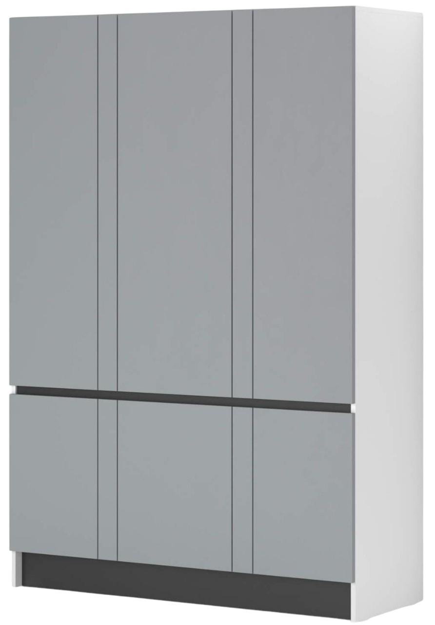 Шкаф Fabrik Home Basic 1400 16 мм Белый / Серый