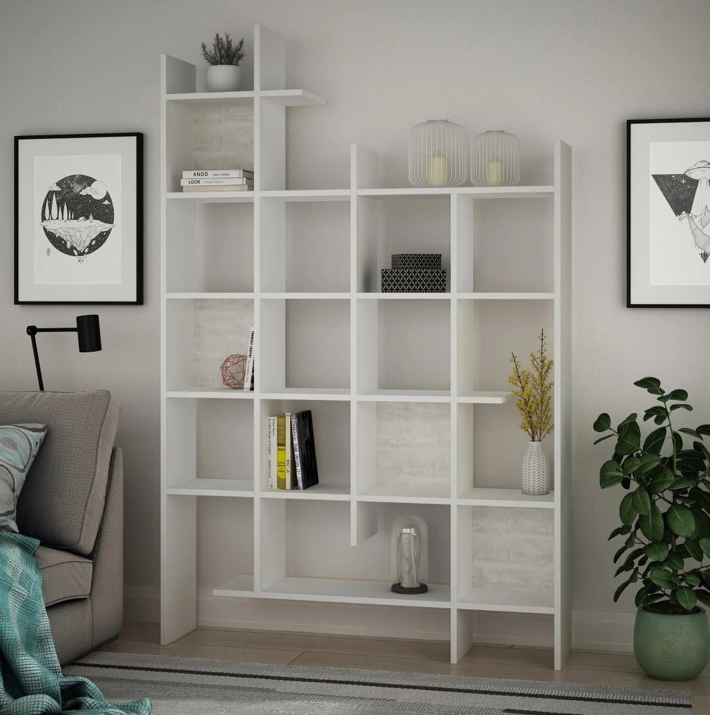 Стеллаж Hanah Home Manco White