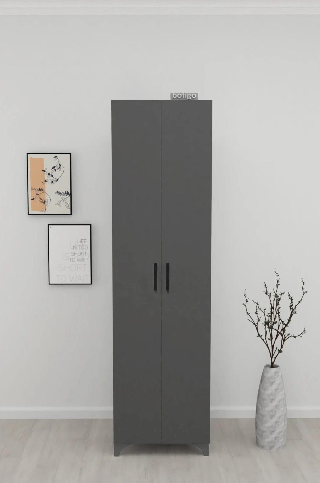 Шкаф пенал Bofigo 12-51-08 Anthracite